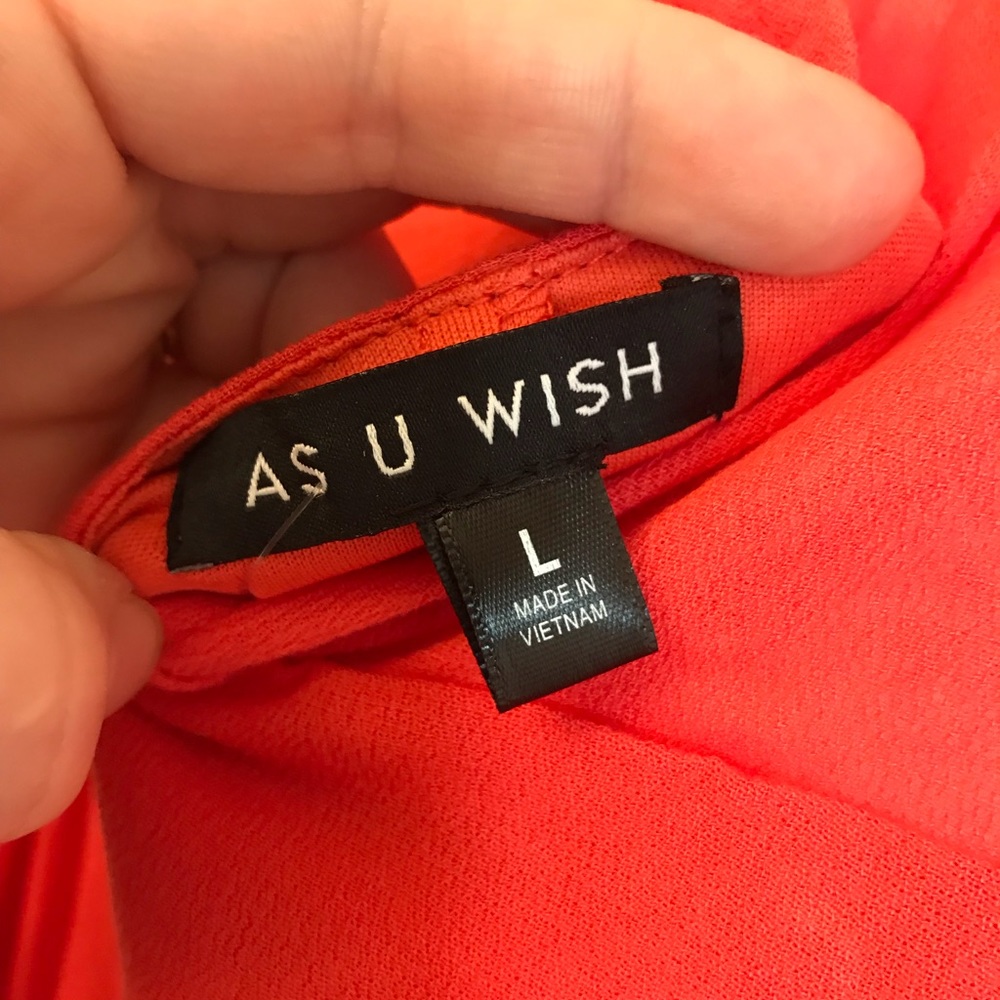 🔥NWT-Beautiful coral dress - Picture 3 of 4